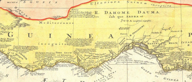 West Africa Judah 1743