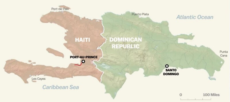 Haiti and Dominican Republic