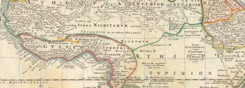 West Africa Judah 1737