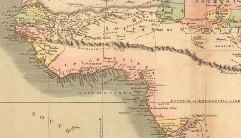West Africa Dahomey 1805
