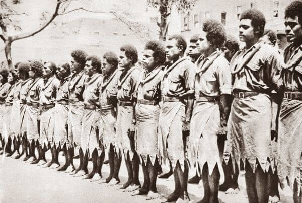Fiji soldiers