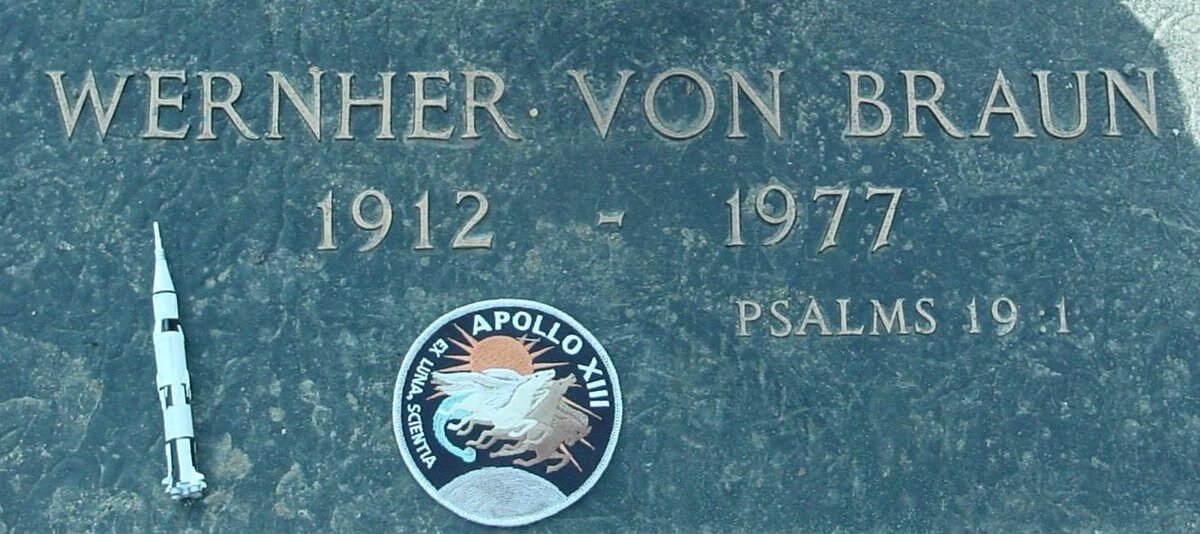 Wernher Von Braun grave